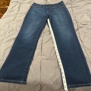 “Bandolino” Dark Blue Straight Leg Jeans